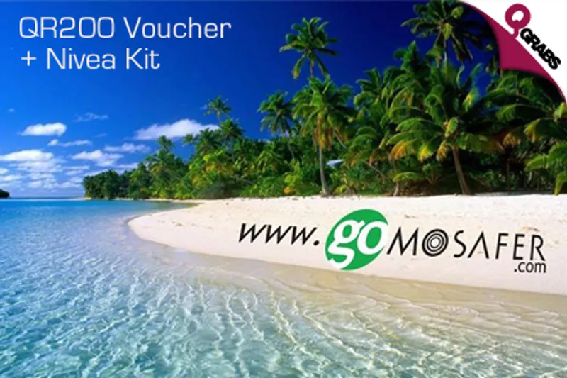 For QR90 Get a voucher worth QR200 to spend on any flight purchased on GoMosafer.com PLUS a Nivea Kit for HER! (QR300 Value)